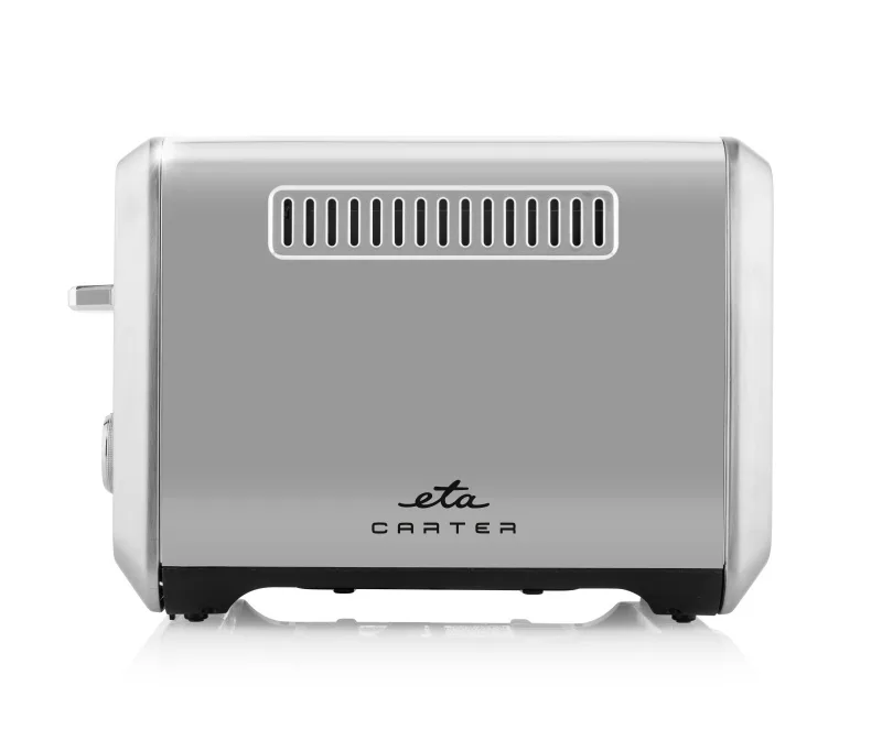 Prajitor de paine ETA Carter 4166 90000, 850 W, 2 felii, 7 niveluri de rumenire, otel inoxidabil - imagine 2