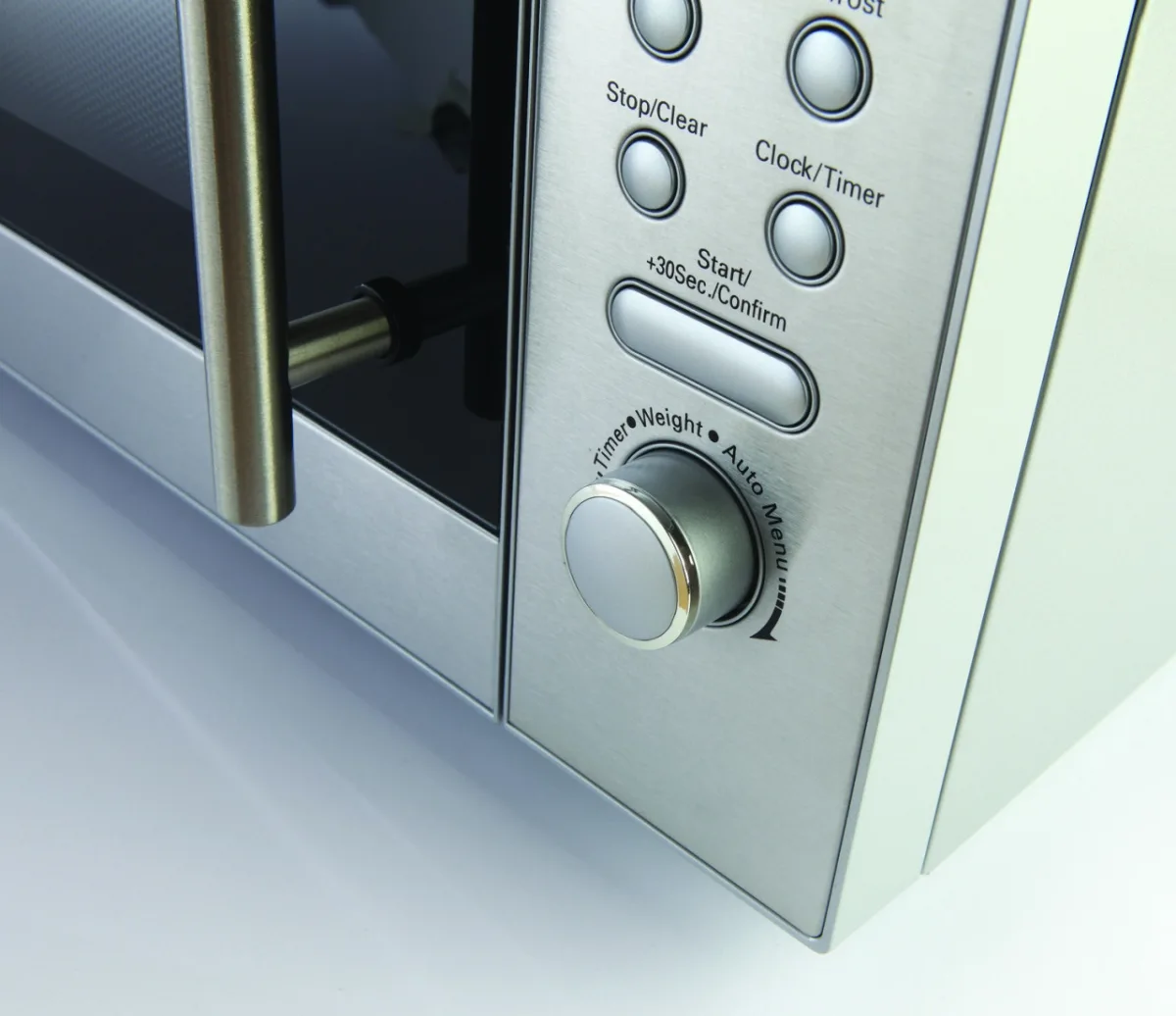 Cuptor cu microunde ECG MTD 231 S, 23 litri, 800 W, 5 niveluri de putere, 8 programe automate, otel inoxidabil - imagine 2