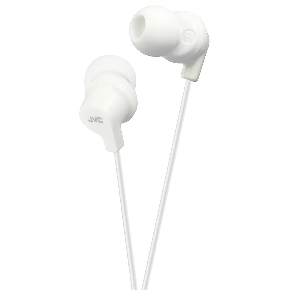 Casti audio cu fir JVC In-Ear HA-FX10-WE, Alb