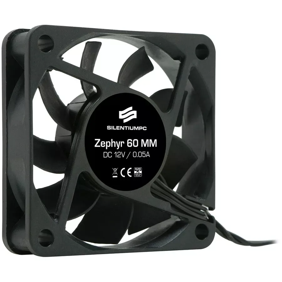 Ventilator 60mm Zephyr 60 SPC012 60 x 60 x 15 mm 2000RPM SILENTIUM PC - imagine 2