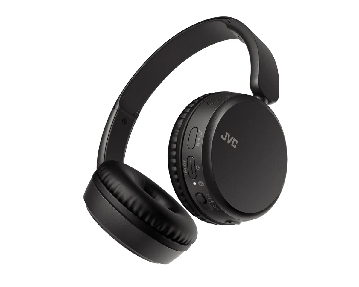 Casti audio On-Ear JVC HA-S36W-B-U, Bluetooth, Autonomie 35h, microfon, Negru