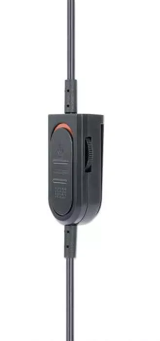 Casti mono On-Ear cu microfon USB control volum 1.5m 179867 Manhattan - imagine 2