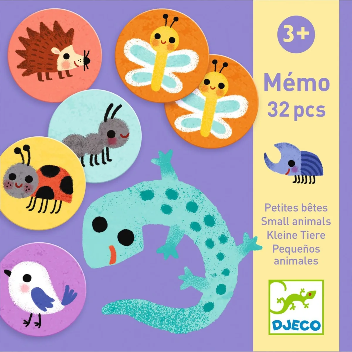 Memo animale mici, Djeco - imagine 5