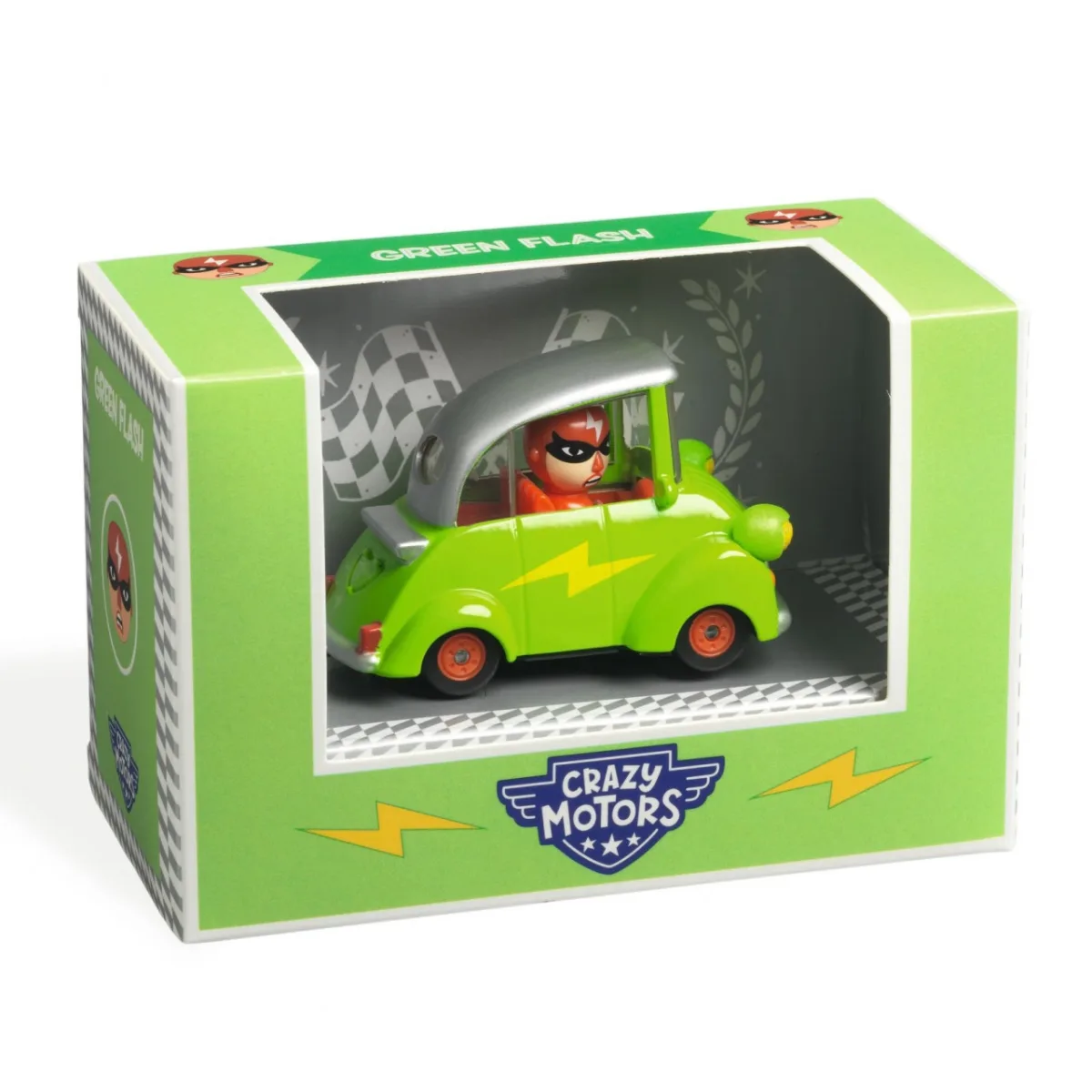 Masina Green Flash, Colectia Crazy Motors, Djeco - imagine 4