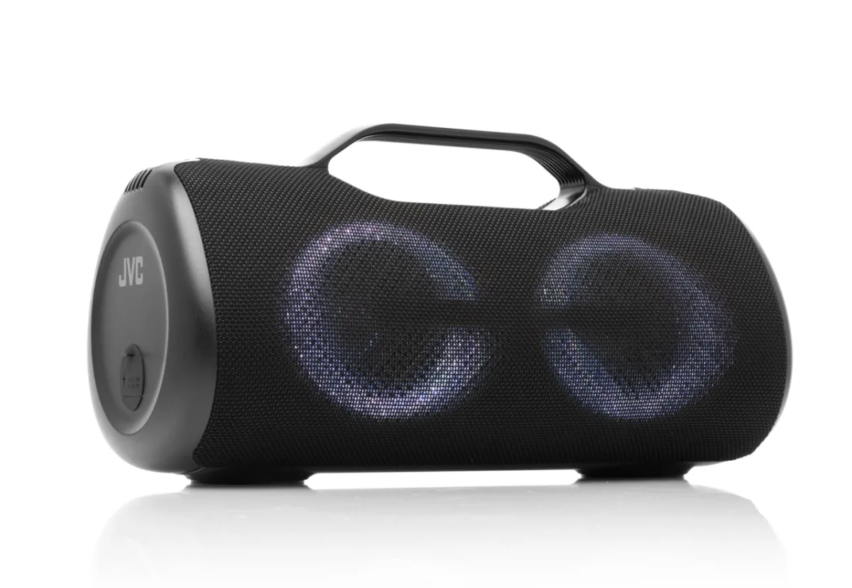 Boxa Portabila JVC XS-E643B, 60W, Bluetooth 5.3, baterie Litiu-ion 3,7V/10800mAh, TWS, IPX5, efecte luminoase, negru - imagine 4