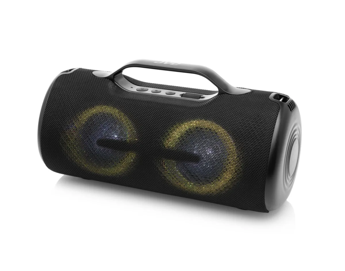 Boxa Portabila JVC XS-E643B, 60W, Bluetooth 5.3, baterie Litiu-ion 3,7V/10800mAh, TWS, IPX5, efecte luminoase, negru - imagine 7