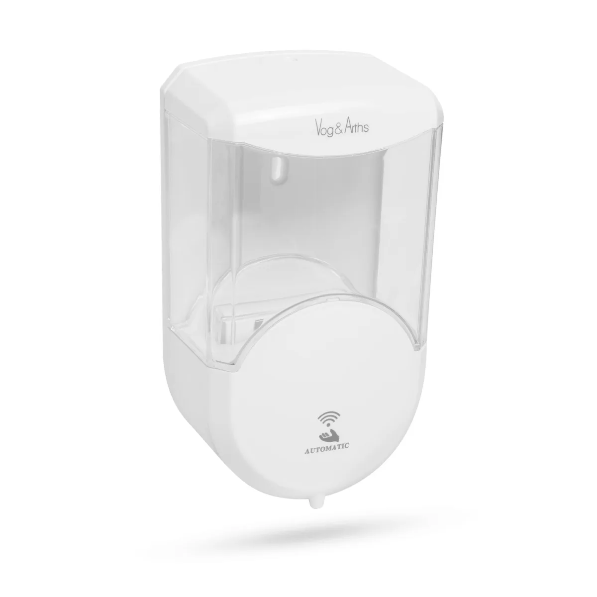 Dozator sapun automat 600ml, senzor, montaj perete, fara contact, alb - imagine 5