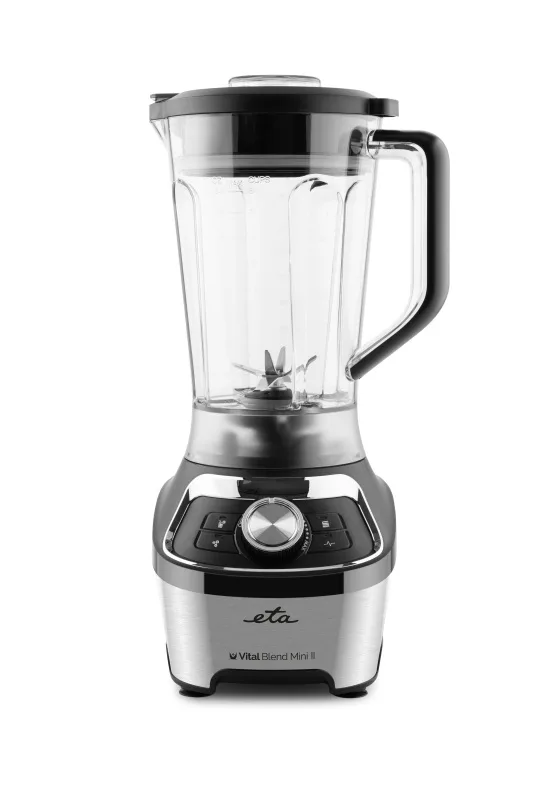Blender de masa ETA Vital Blend Mini II 5100 90000, 1200W, 1.85 litri, 3 programe, otel inoxidabil, negru - imagine 2