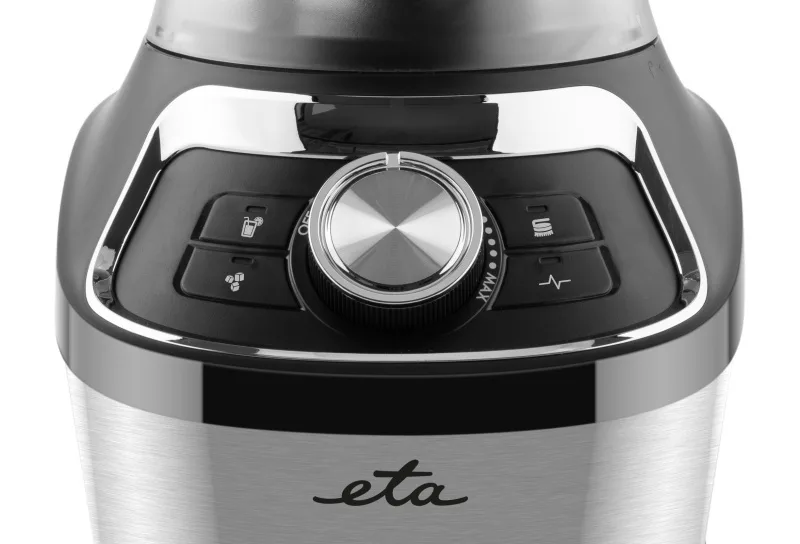 Blender de masa ETA Vital Blend Mini II 5100 90000, 1200W, 1.85 litri, 3 programe, otel inoxidabil, negru - imagine 4