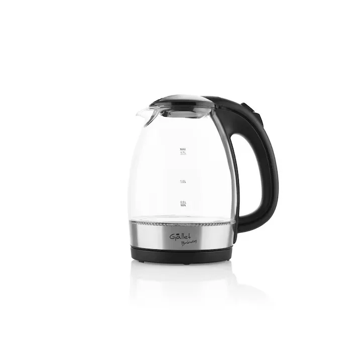 Cana electrica fierbator din sticla Gallet BOU741 Brinay, 2200 W, 1,7 litri, iluminare LED - imagine 4