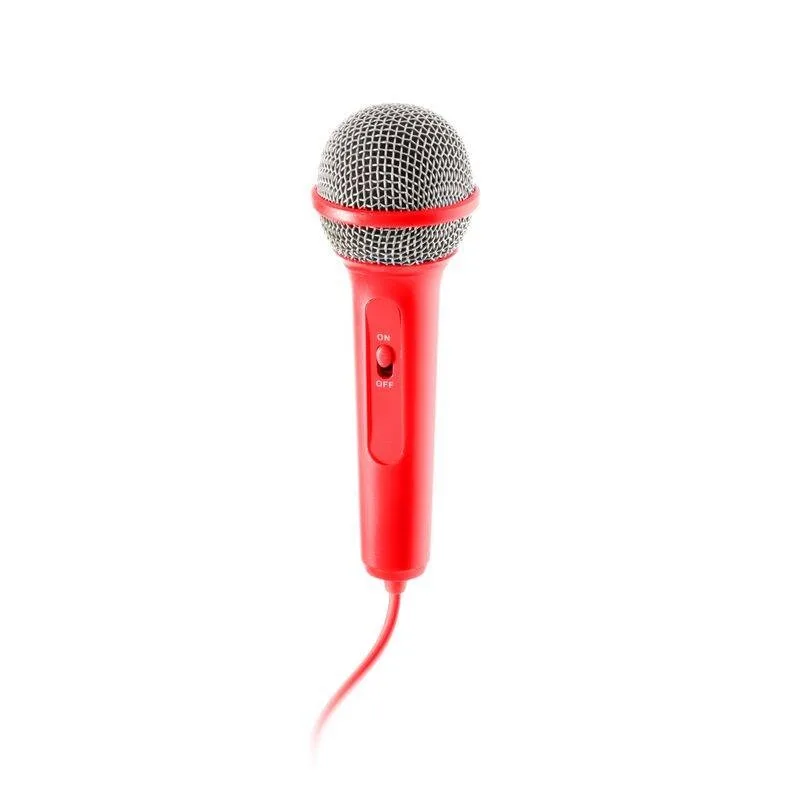 CD player cu Bluetooth si functie karaoke GoGEN DECKO, USB, MP3, Microfon, Rosu - imagine 6
