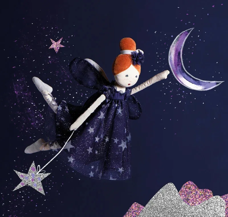 Papusa zana balerina Celeste, Moulin Roty - imagine 5
