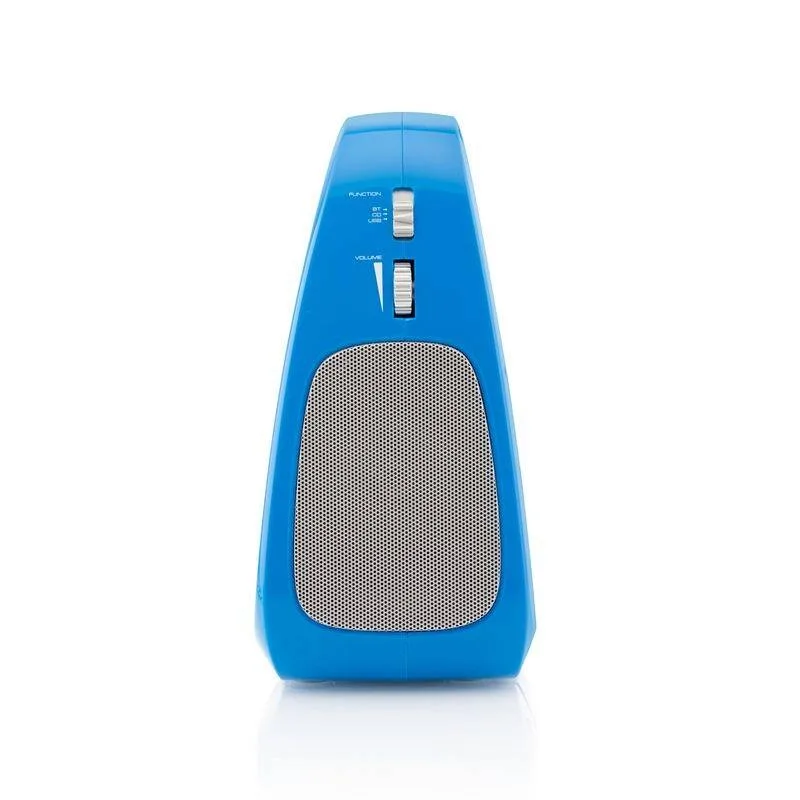 CD player cu Bluetooth si functie karaoke GoGEN DECKO, USB, MP3, Microfon, Albastru - imagine 3