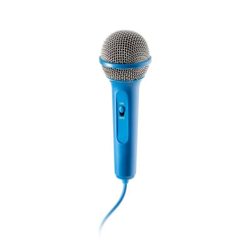 CD player cu Bluetooth si functie karaoke GoGEN DECKO, USB, MP3, Microfon, Albastru - imagine 7