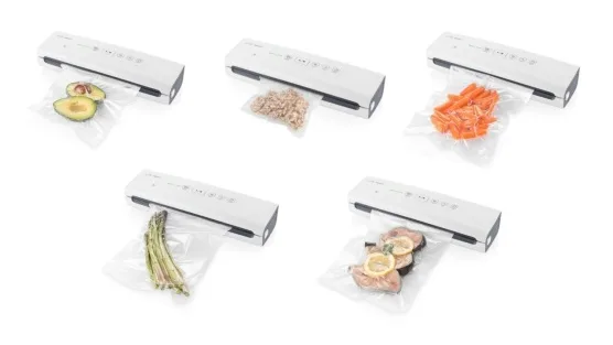 Aparat de vidat alimente ETA Freshie III 3762 90000, 110 W, 800 mbar, gri/alb - imagine 3