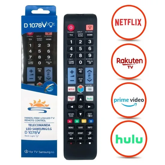 Telecomanda KNTECH universala pentru TV/LED SAMSUNG/LG 4K cu NETFLIX fara setari suplimentare