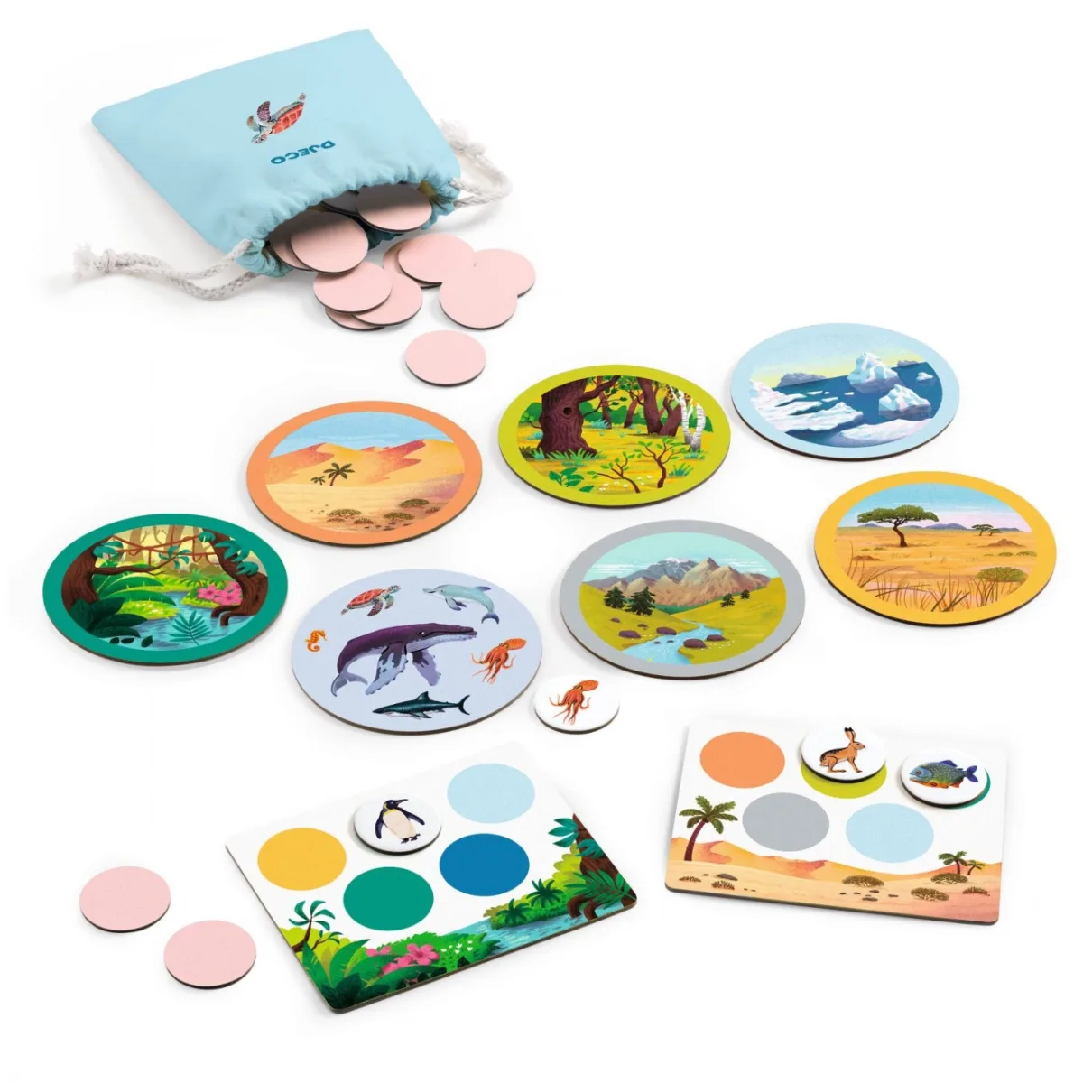 Joc educativ Naturo Mondo, Djeco - imagine 4
