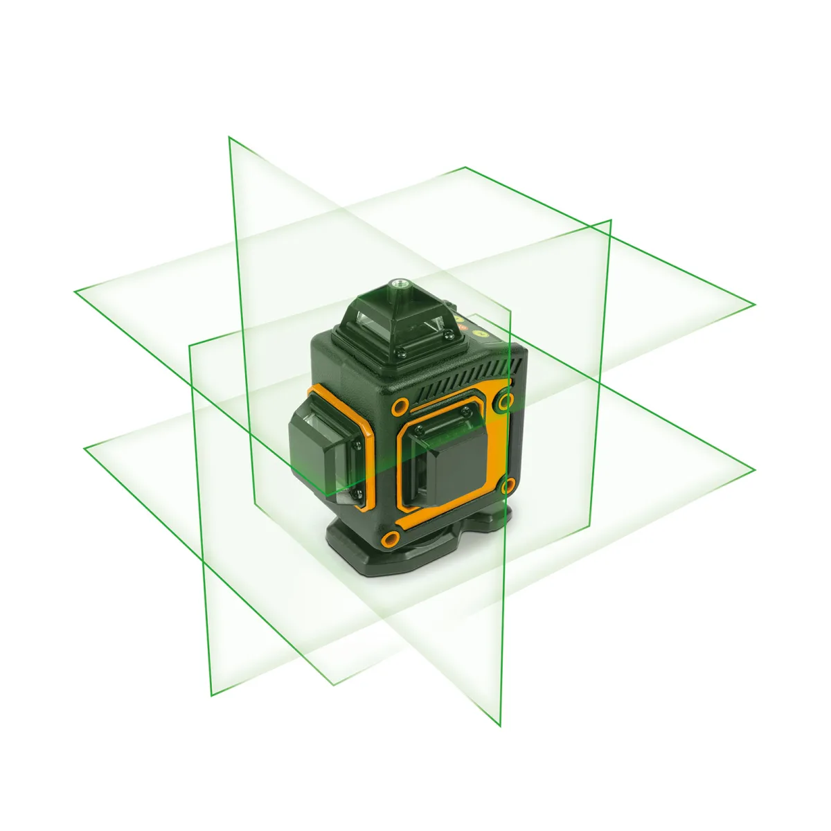 Nivela Laser 3D 360° cu 16 Linii Verzi, Autonivelanta 15 m, 2 Acumulatori Li-Ion, Telecomanda si Ochelari - imagine 5