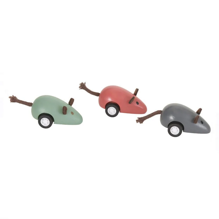 Jucarie Lemn, Soricel mobil Egmont Toys - imagine 2