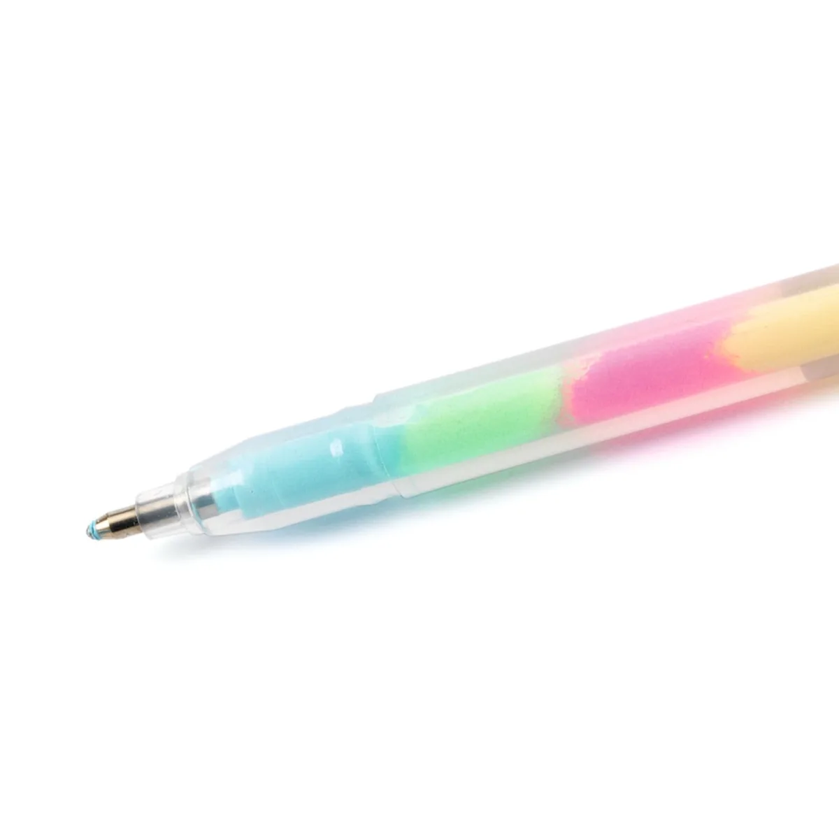 Set fluo roll-gel 6 culori combinate, Djeco - imagine 3