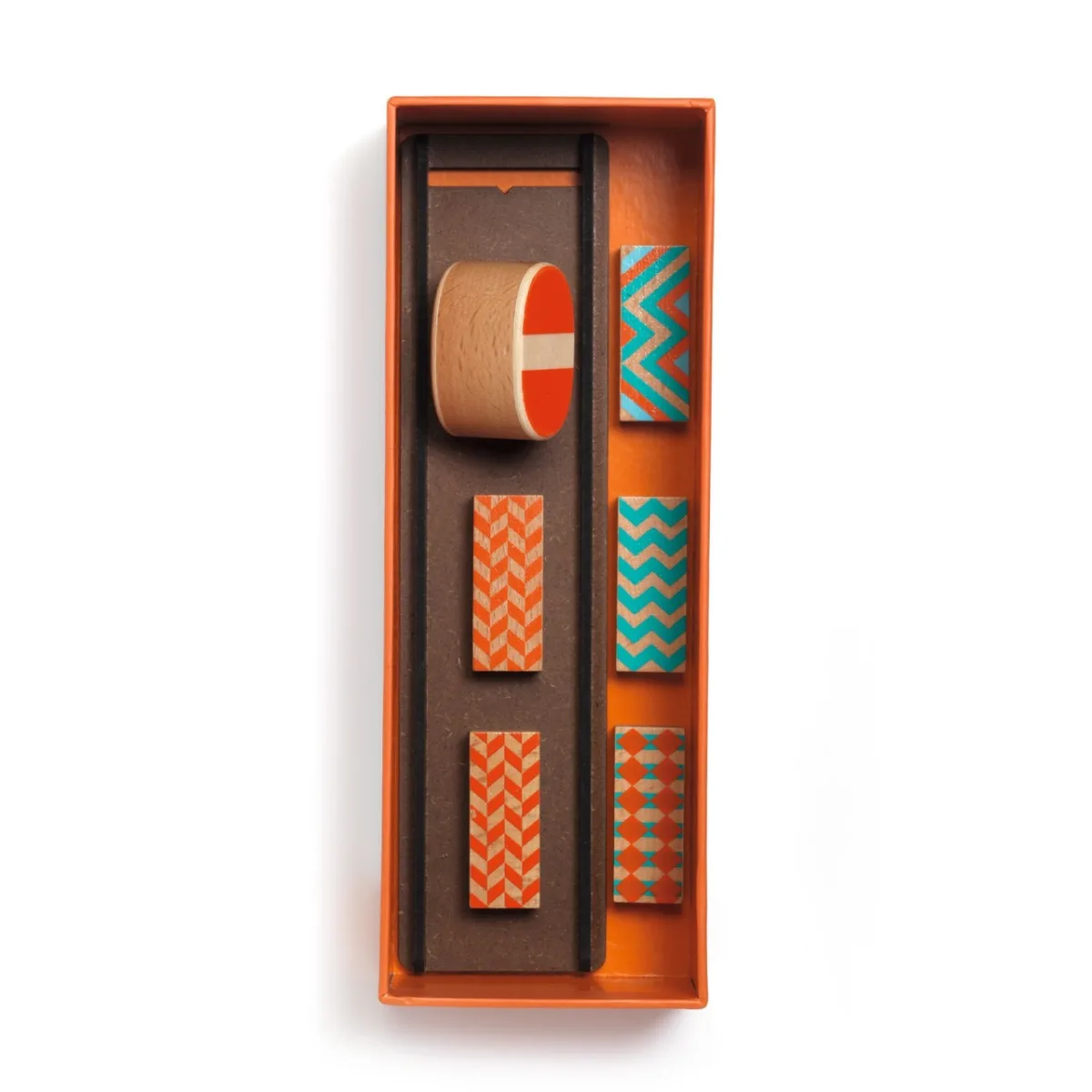 Set de constructie trasee Zig & Go Cultubo 7 piese, Djeco - imagine 4