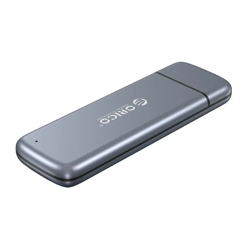 Rack SSD USB3.1 GEN2 NVMe M.2 gri Orico M2L2-V03C3-GY - imagine 2