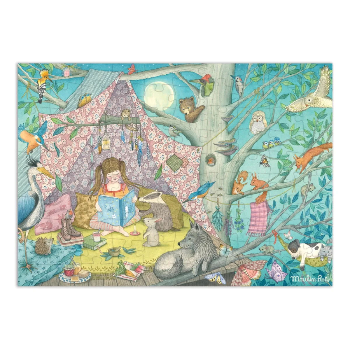 Puzzle de observatie Casuta secreta, Moulin Roty - imagine 3