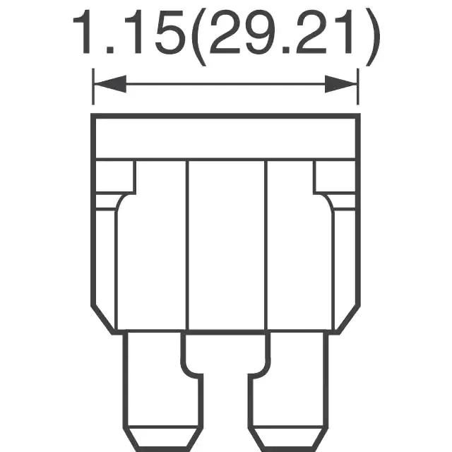 Siguranta MAXI 80A 32VDC auto 29mm MAXI LITTELFUSE 0299080.TXN - imagine 2