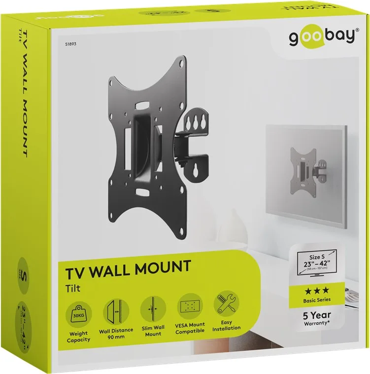 Suport Goobay TV LCD LED 58-107cm 42 inch maxim - imagine 6