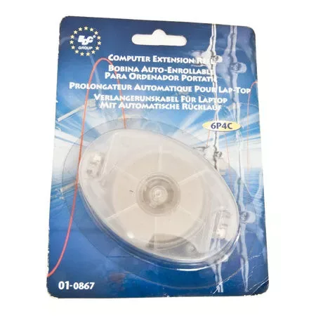 Autoderulator pentru telefon 6P4C RJ11 2.4m EDC