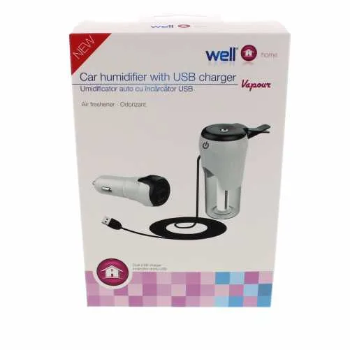 Umidificator auto si incarcator USB Vapour Well HUM-CAR-VAPOUR-WL - imagine 5