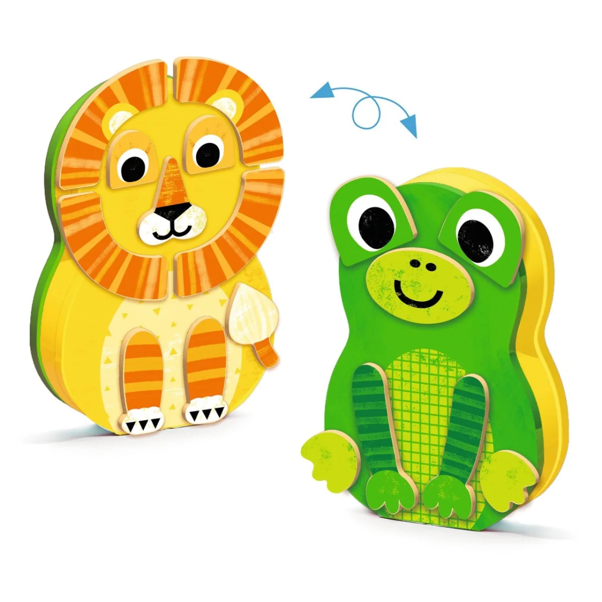 Joc cu magneti Zanimals, Djeco - imagine 2
