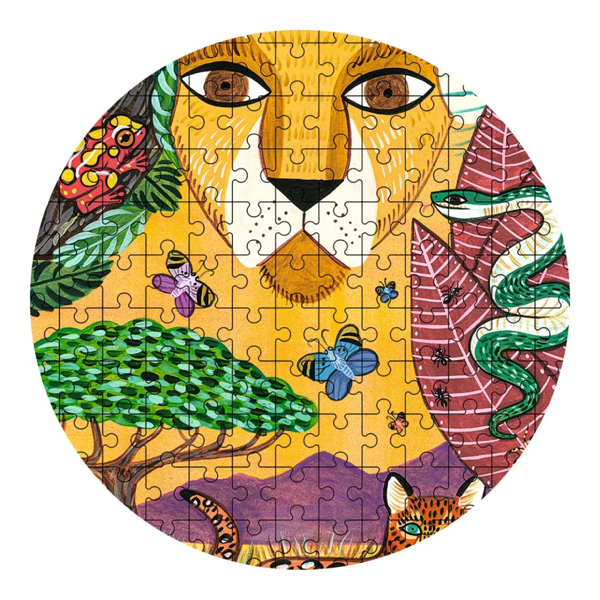 Puzzle Puzz'Art Leu, Djeco - imagine 2