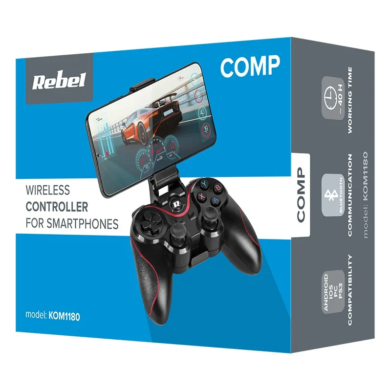 Gamepad wireless smartphone Rebel KOM1180 - imagine 8