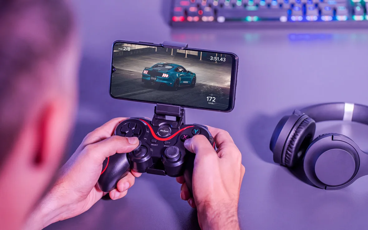 Gamepad wireless smartphone Rebel KOM1180 - imagine 2