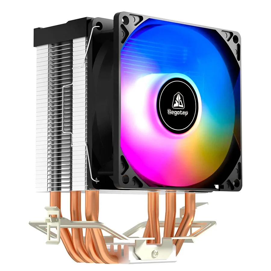 Cooler procesor Intel LGA 1700/1200/115x AMD AM4 iluminare aRGB Segotep LUMOS-GS4