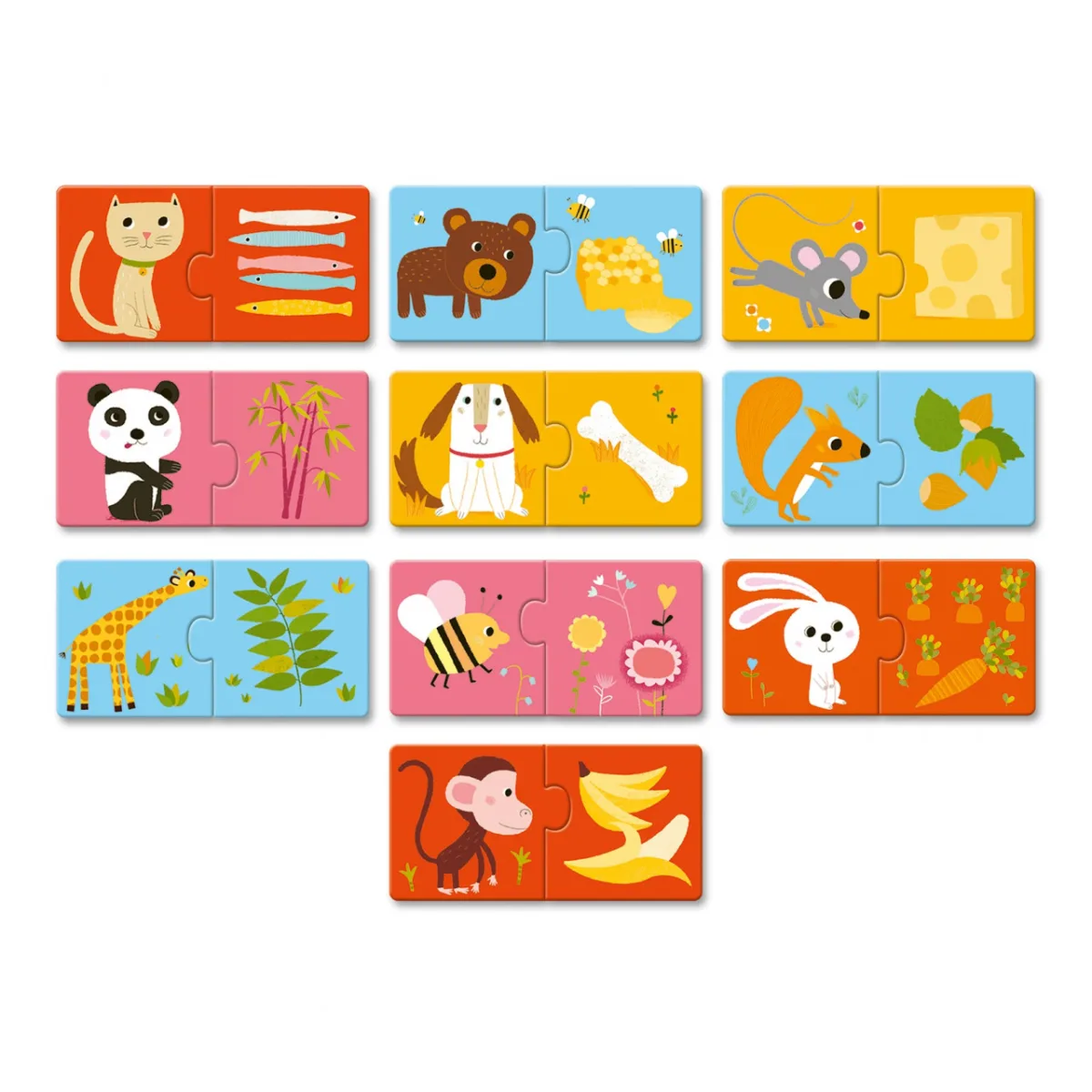 Puzzle duo La masa, Djeco - imagine 4