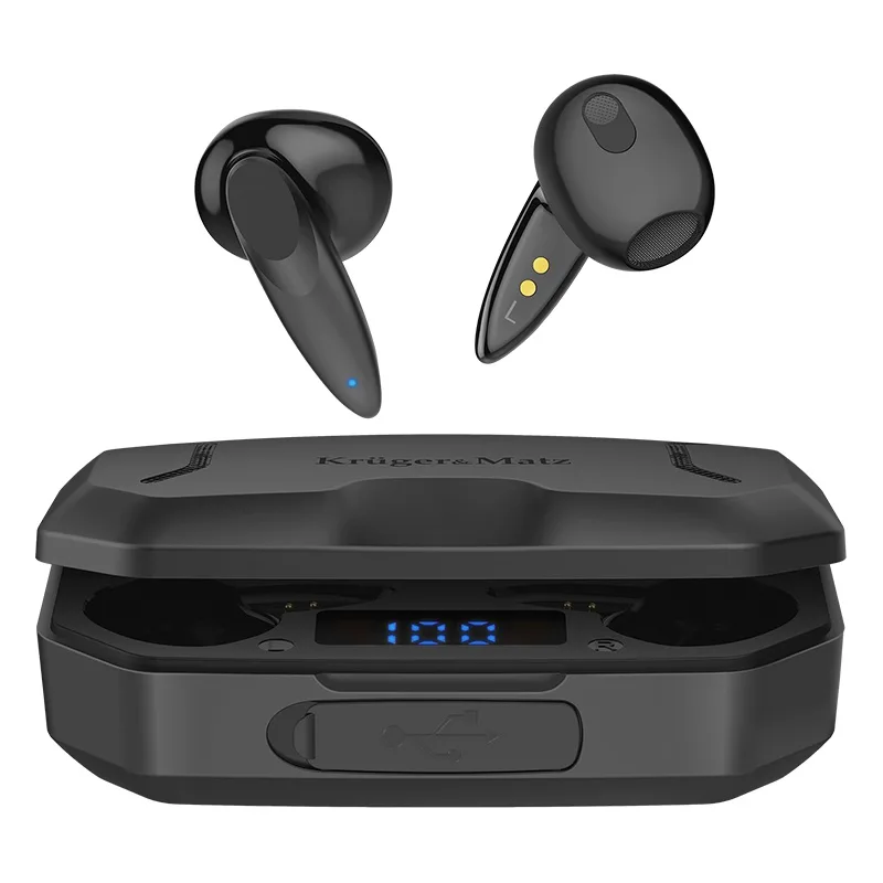 Casti bluetooth 5.1 M6 Kruger&Matz KMPM6-B - imagine 2
