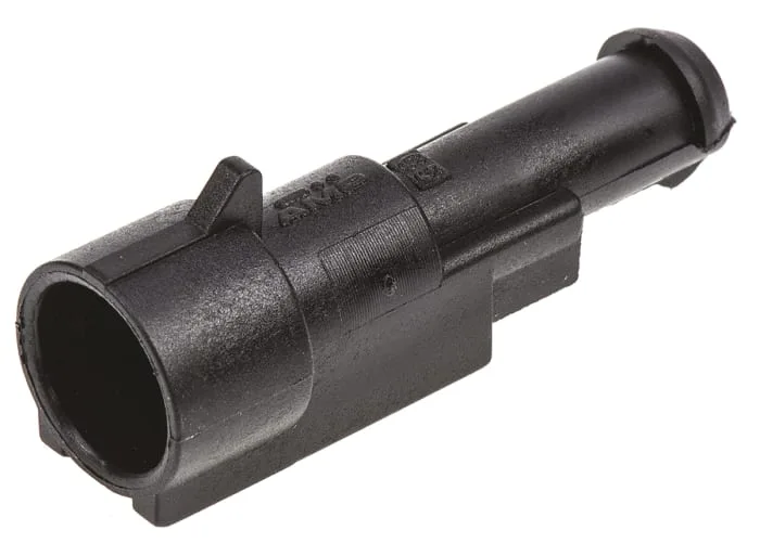 Conector cablu Superseal 1.5 tata mufa 1 pin IP67 TE Connectivity 282103-1 - imagine 2