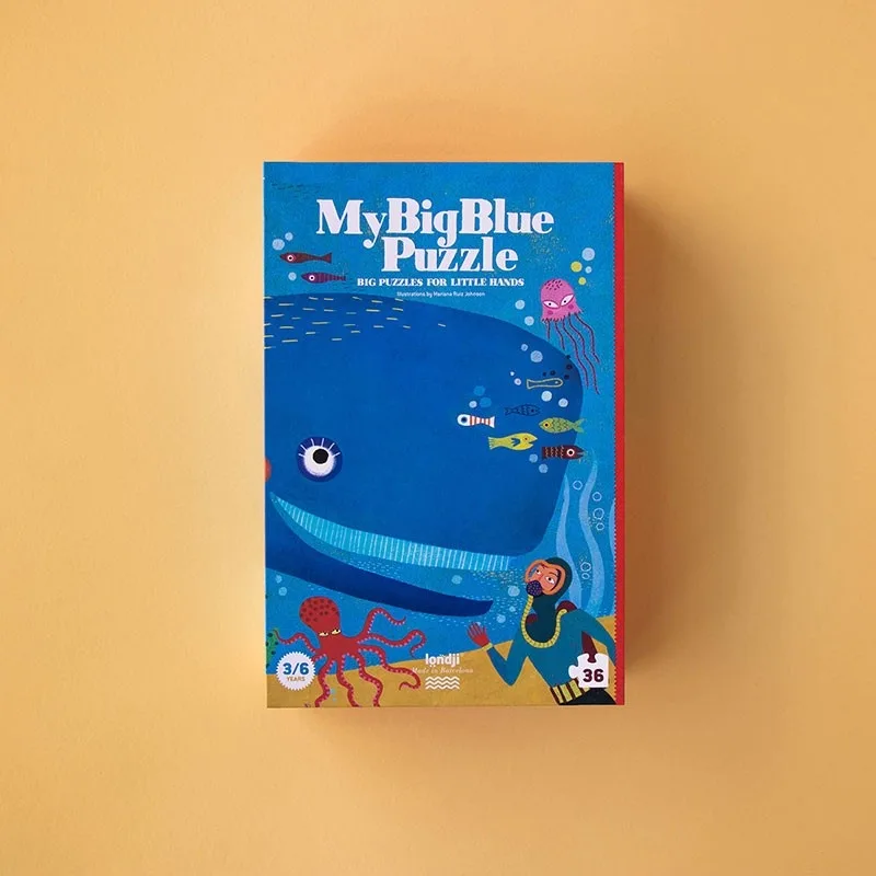 Puzzle Balena albastra, Londji - imagine 4
