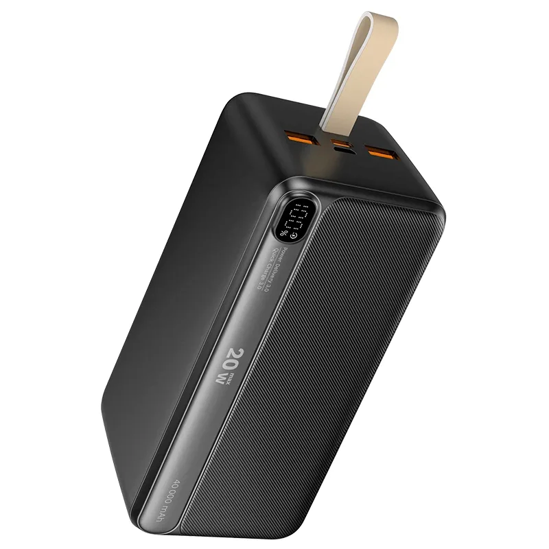 POWER BANK 40000mAh LI-ION QC3.0 PD 20W Display Kruger&Matz - imagine 6