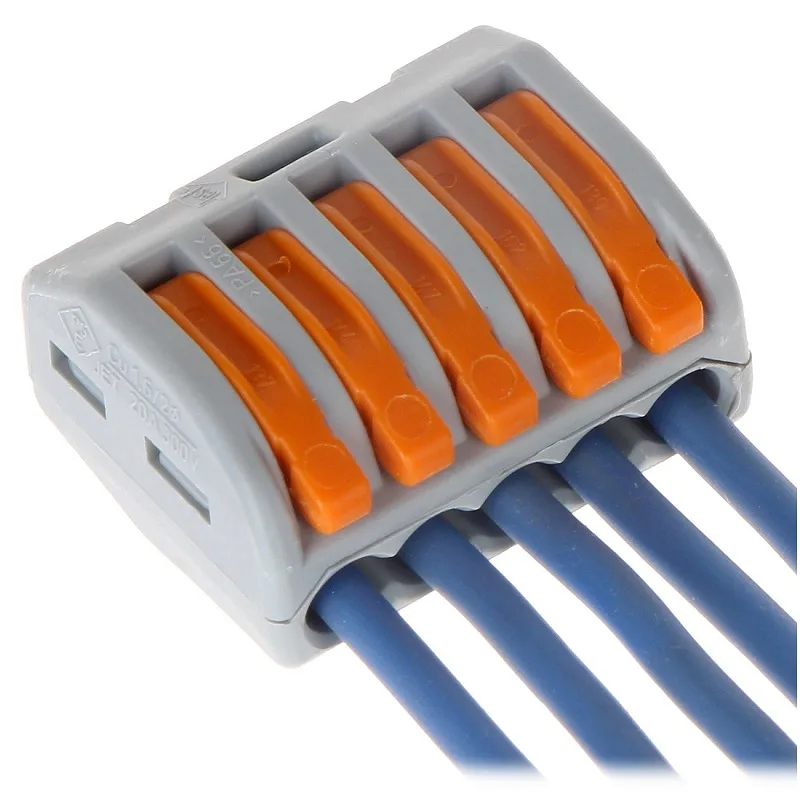 Conector MYF 5X4mm2 WAGO 222-415 - imagine 2