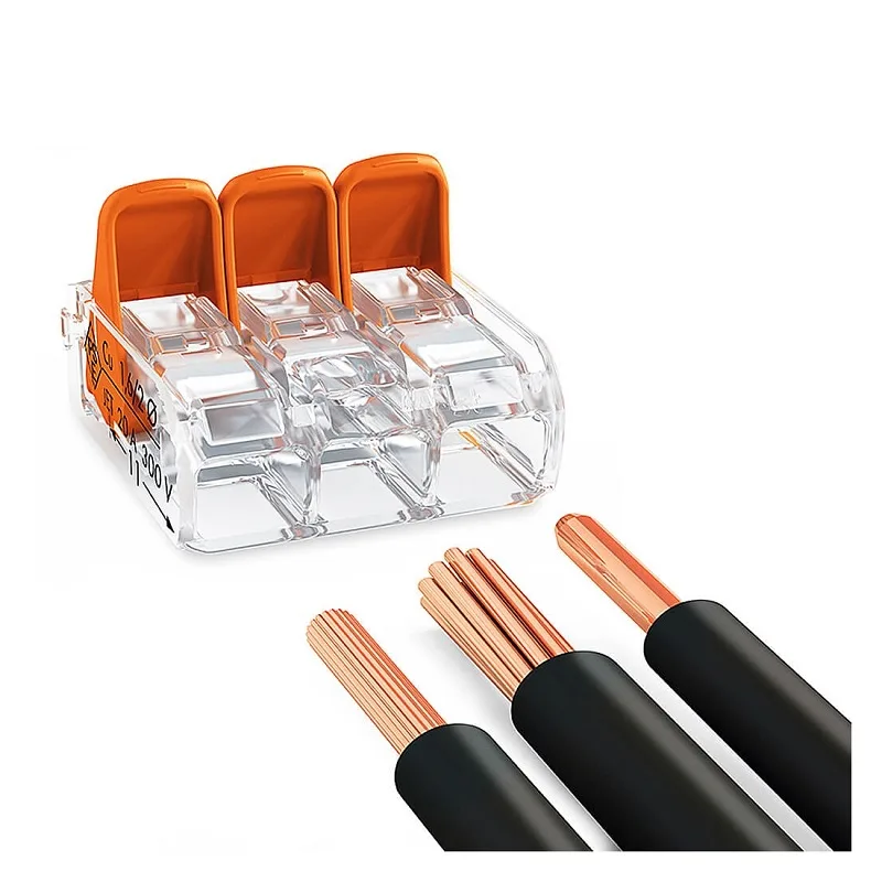 Conector slim MYF 3X4mm2 WAGO 221-413 - imagine 2