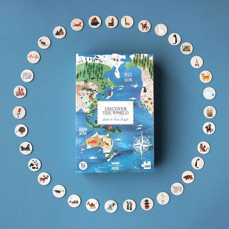 Puzzle Descopera lumea, Londji - imagine 3