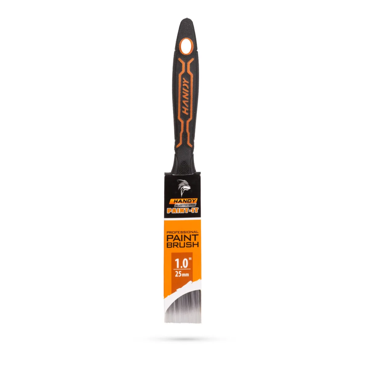 Pensula vopsit, 25 mm, maner plastic ergonomic, pentru vopsea lavabila lac si lazura - imagine 4