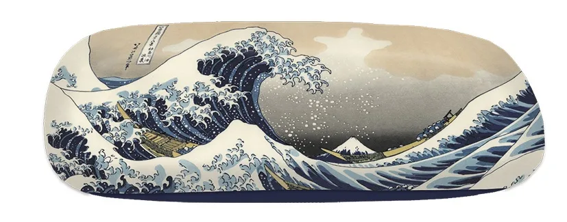 Etui cu textil si protectie ochelari Hokusai - Marele val, Fridolin - imagine 2