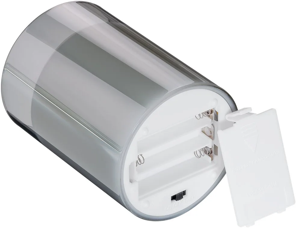 Lumanare LED Real Wax din sticla 7.5x12.5cm Goobay 60371 - imagine 2
