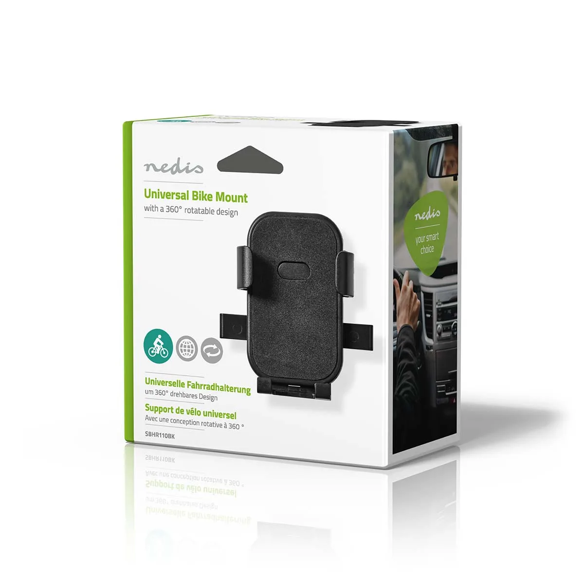 Suport telefon pentru bicicleta max 7" Nedis - imagine 6
