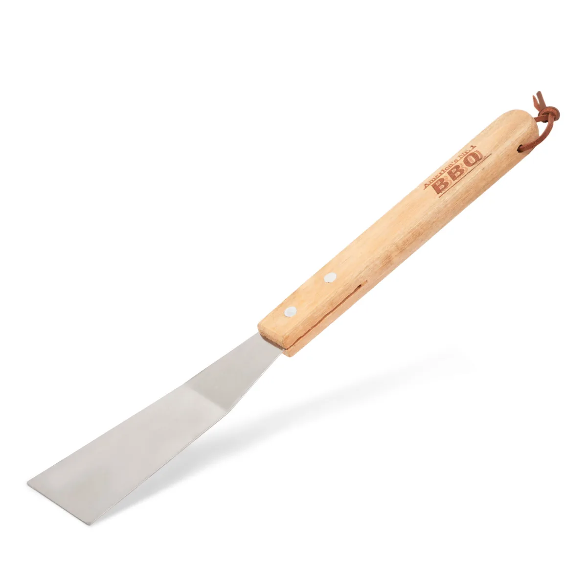 Set dispozitive gratar, 3 piese, manere din lemn, capete inox, pentru carne si legume - imagine 4
