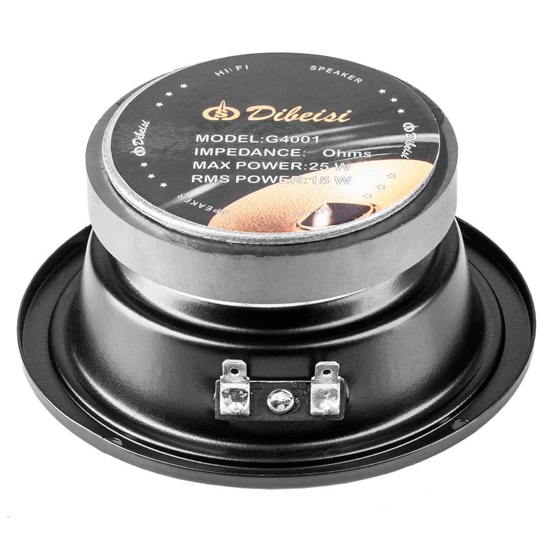 Difuzor medii 4 inch 10cm 4 ohm DIBEISI G4001-4 - imagine 2